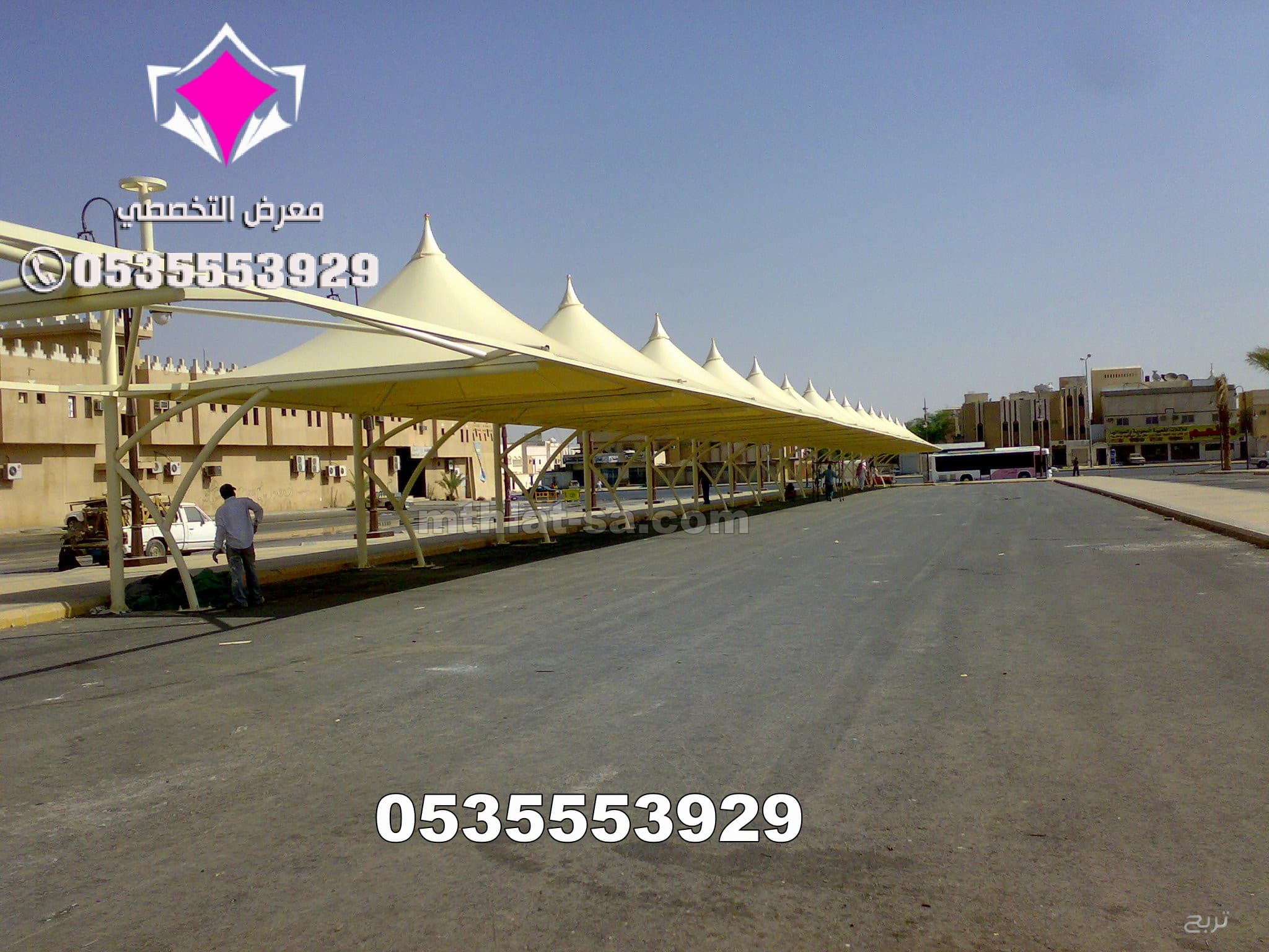 ورشة تصنيع جميع اعمال مظلات الحكومية والخاصة بالشركات لمواقف سيارات 0548682241 مظلات السيارات تبوك ونيوم وبحر الاحمر والدمام وجدة والمدينة المنورة وعسير وجيزان ونجران والرياض والقصيم والخرج