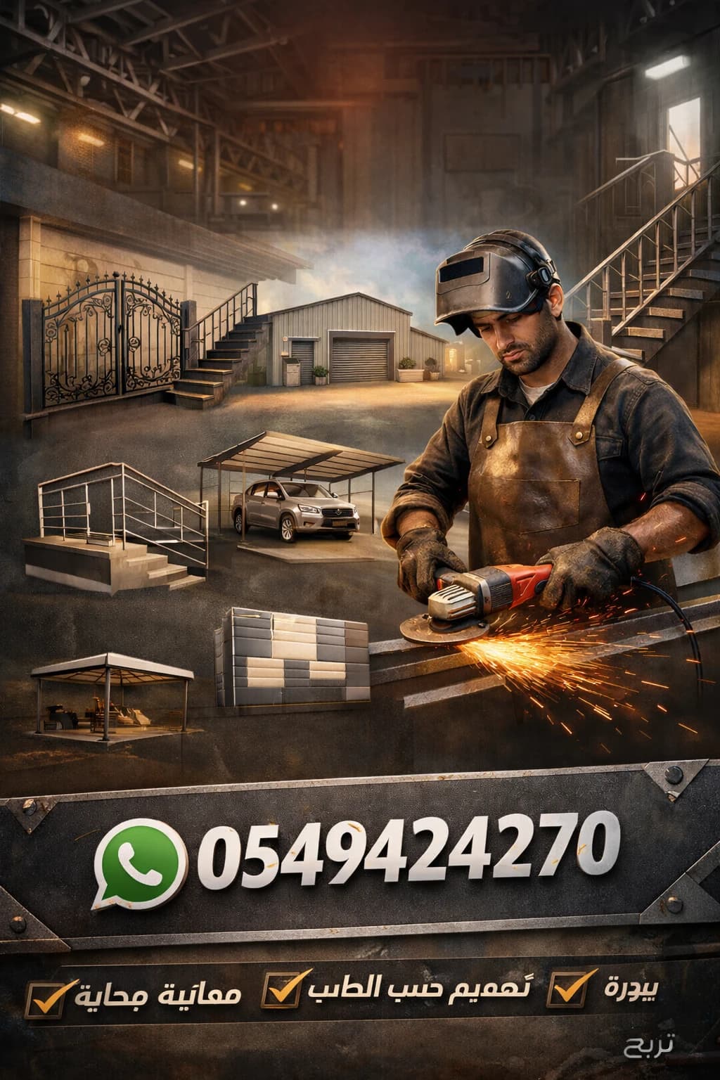 حداد ابواب جدة0549424270 2