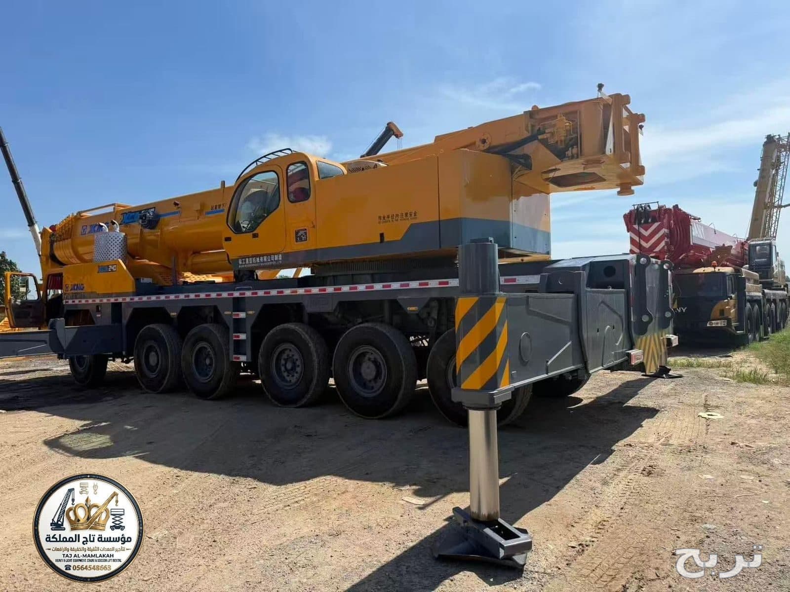 تأجير كرين القطيف 25 طن 50 طن 80 طن 100 طن 160 طن 200 طن 250 طن 300 طن 500 طن | Crane Hire Qatif — صفوى، عنك ⚙️ 6