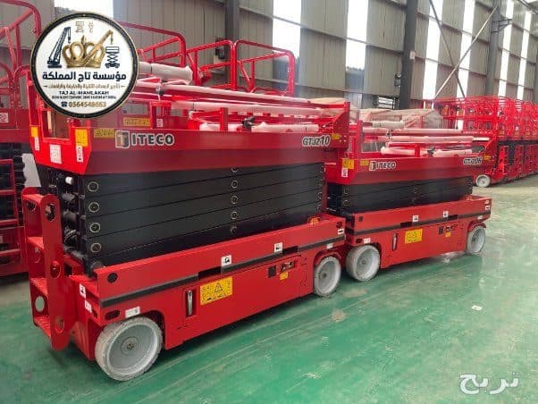 سيزرلفت للايجار بالرياض - العيينة - الجبيلة 8 م 10 م 12 م 14 م 16 م كهربائي وديزل | Scissor Lift Rental Riyadh 7