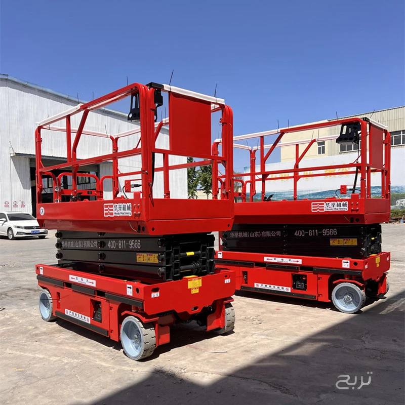 سيزر لفت للايجار في جدة 8متر 10متر 12متر 14متر 16متر كهرباء