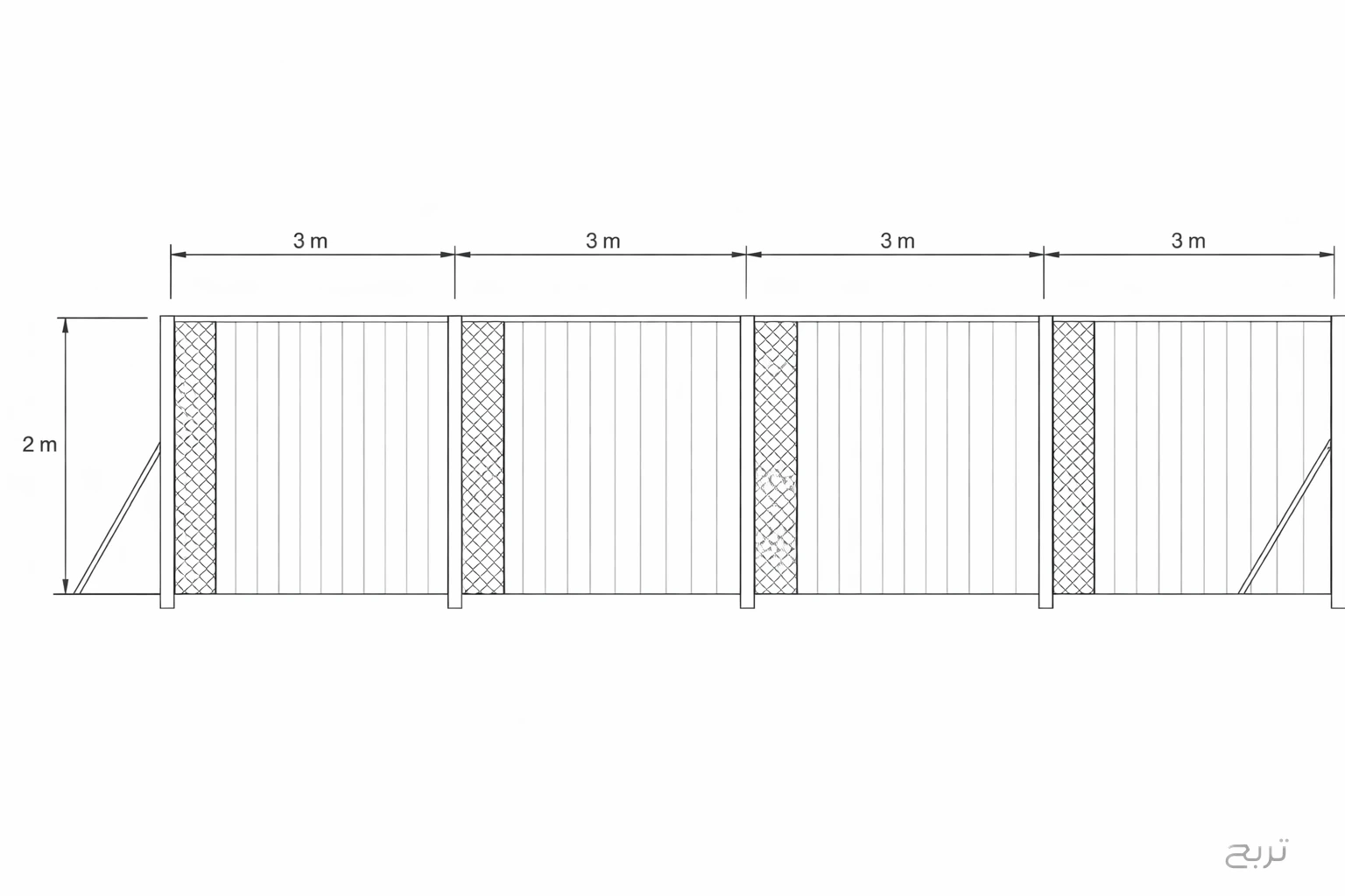 حداد أسوار جدة0549424270 | حداد سواتر جدة