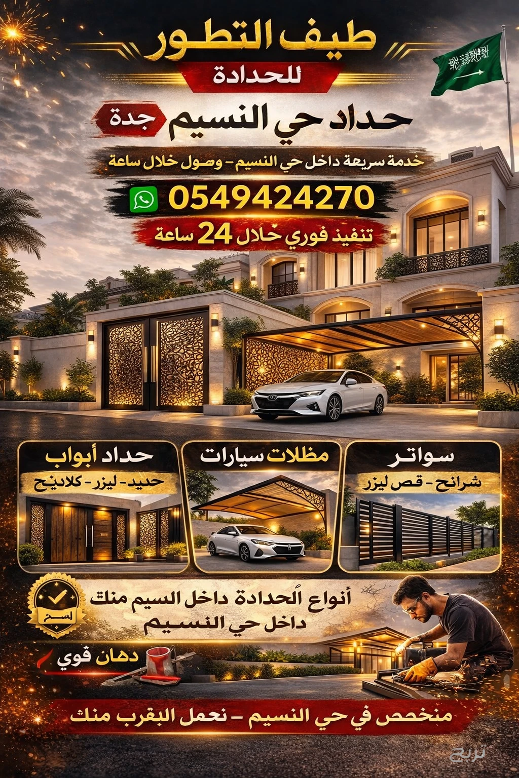 حداد حي النسيم