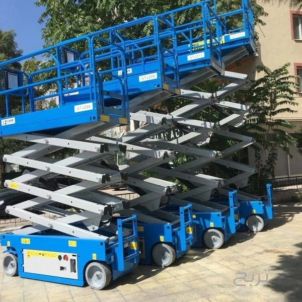 سيزرلفت للايجار في جده – سيزر لفت  Scissor lifts for rent – مقصيه للايجار// كهرباء- ديزل جده الرياض الدمام |  للايجار اليومي والاسبوعي والشهري