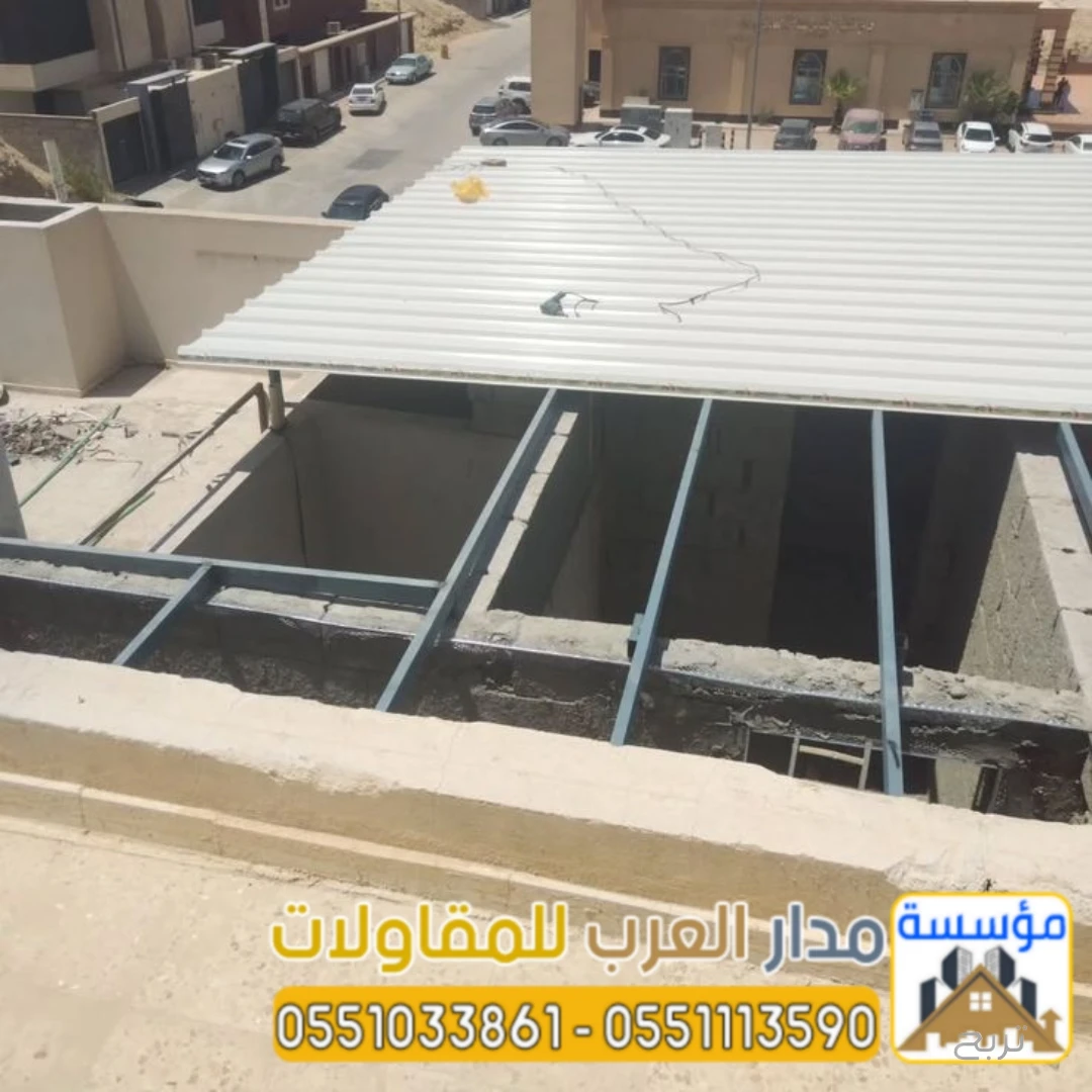 أفضل مقاول ساندوتش بانل في الرياض | تركيب ملاحق وهناجر ساندوتش بانل 0551033861