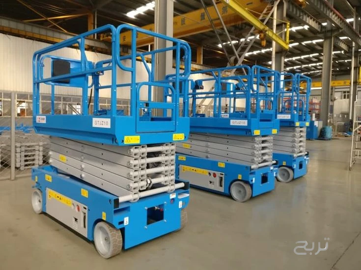 سيزرلفت للايجار في جده – سيزر لفت  Scissor lifts for rent – مقصيه للايجار// كهرباء- ديزل جده الرياض الدمام |  للايجار اليومي والاسبوعي والشهري